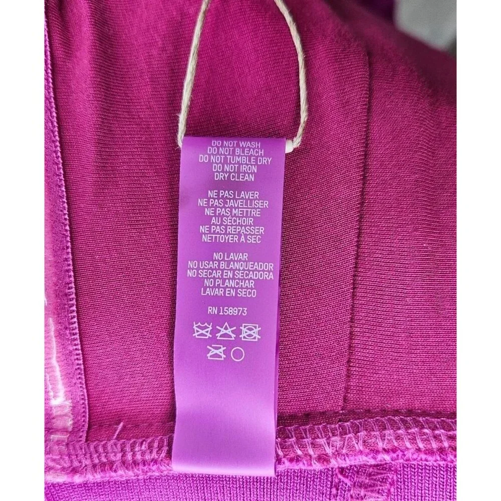 Skims Knit Swim Bandeau Bikini Top Women Size 4X Lollipop